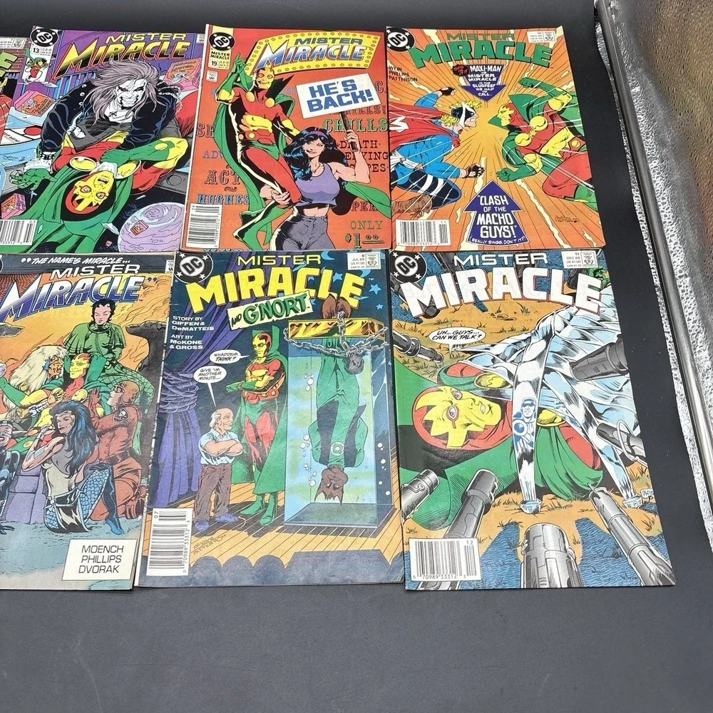 Lot of 8 Mister Miracle Comics 1980s 1990s DC Giffen DeMatteis